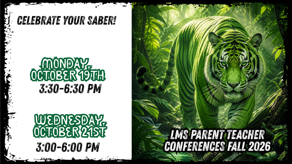 October 19th - 3:30-6:30 PM, October 21st - 3:00-6:00 PM