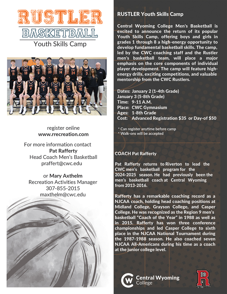 Rustler Basketball Youth Skills Camp