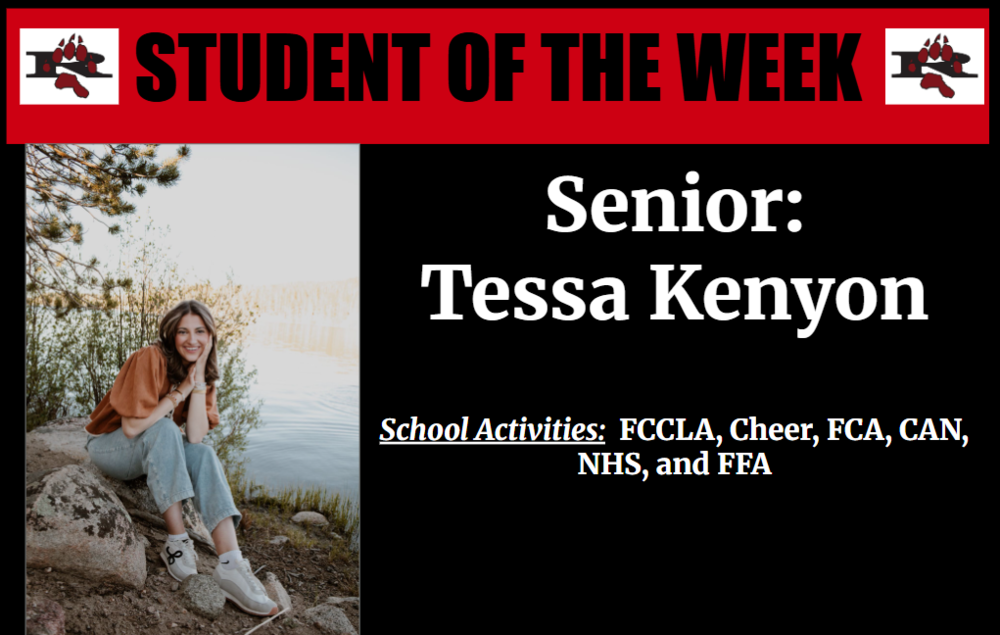 RHS Student of the Week