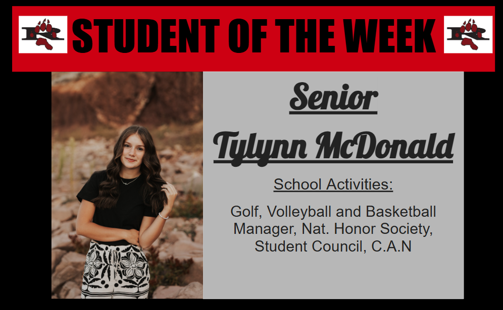 RHS Student of the Week