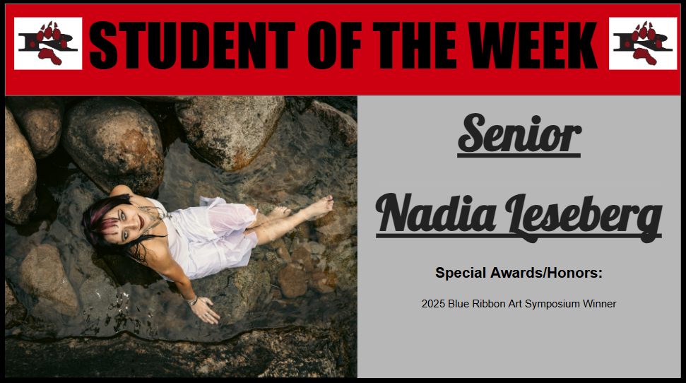 RHS Student of the Week