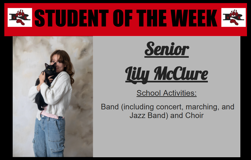 RHS Student of the Week
