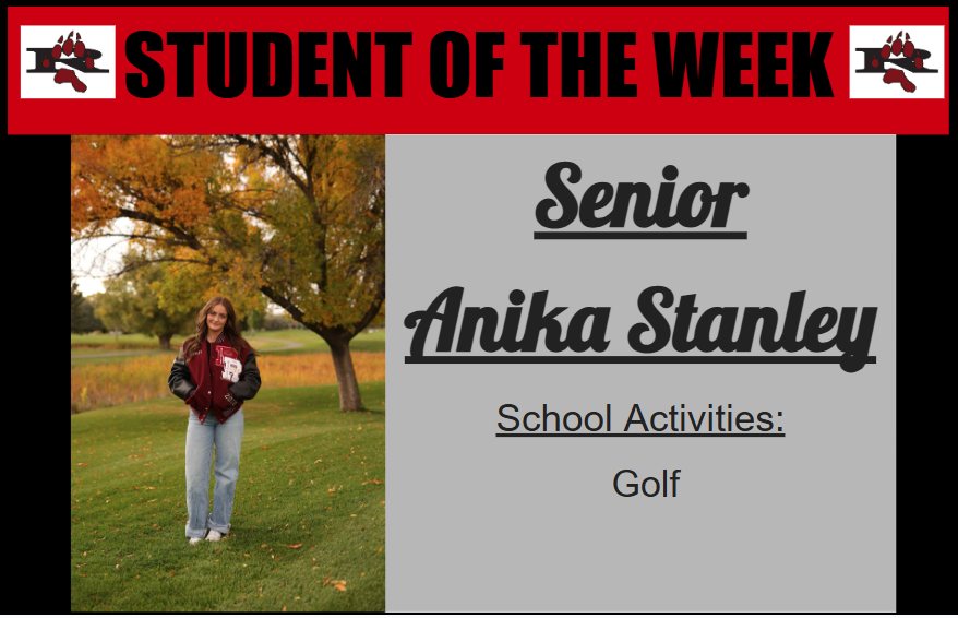 RHS Student of the Week
