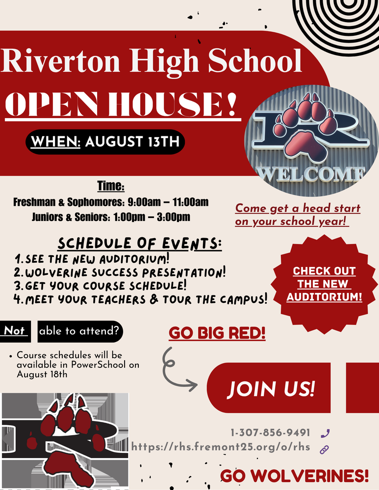 RHS Open House