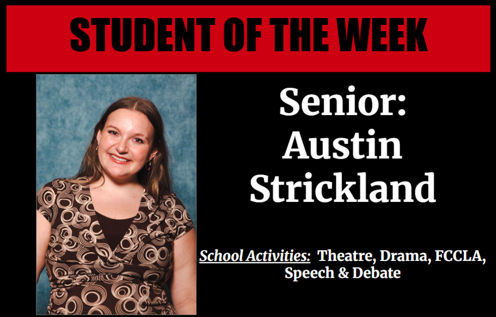 RHS Student of the Week