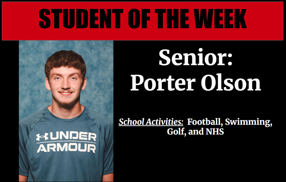 RHS Student of the Week