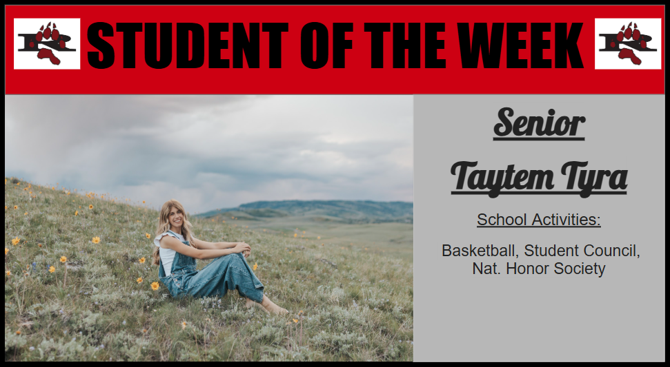 RHS Student of the Week