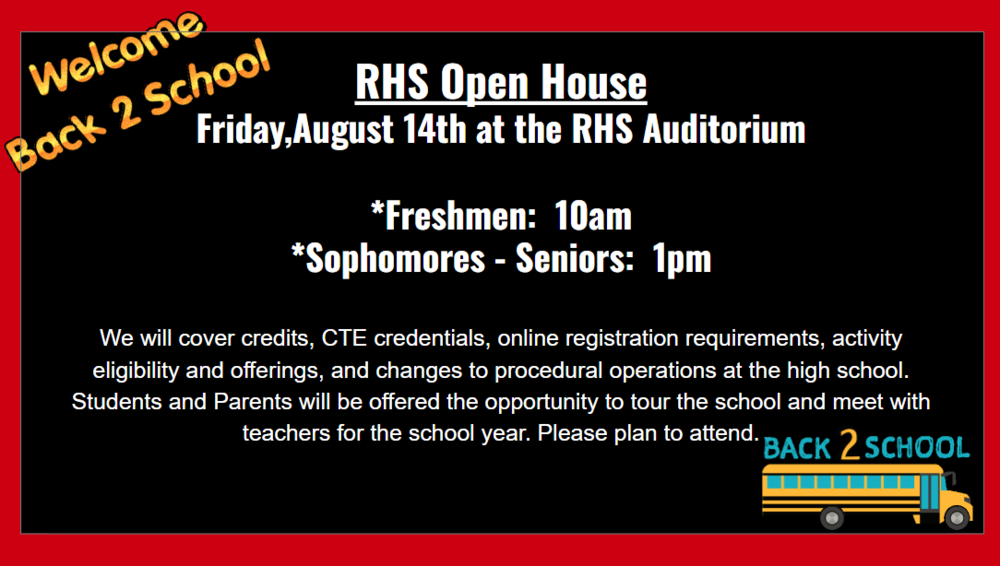 RHS Open House