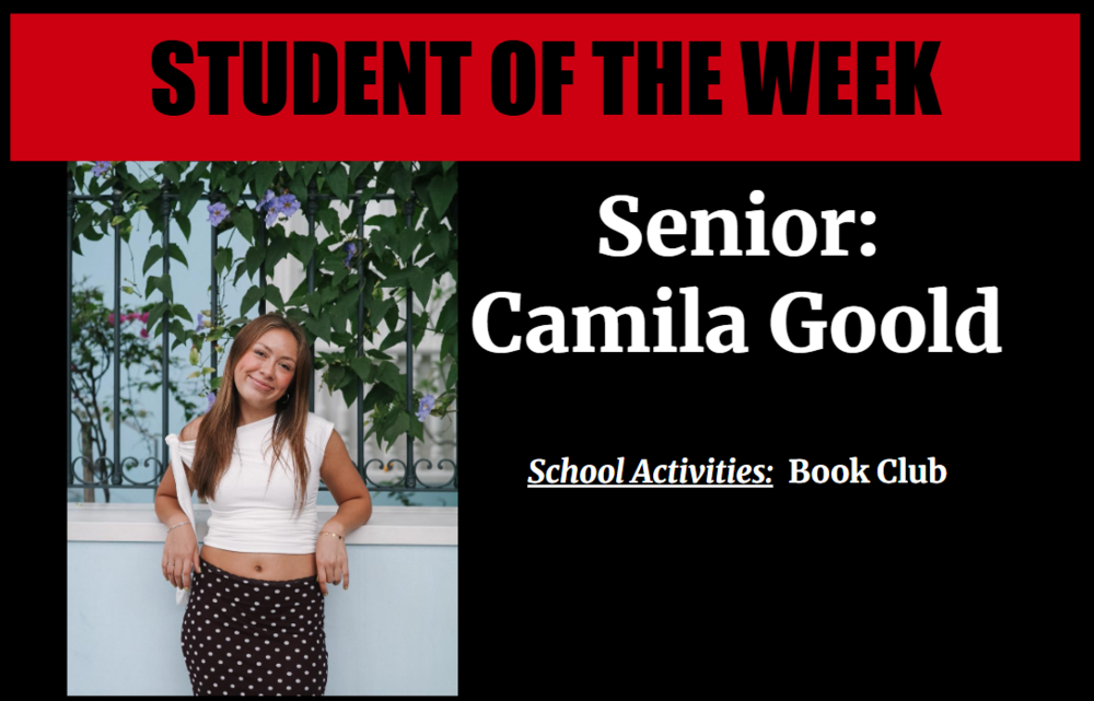 RHS Student of the Week