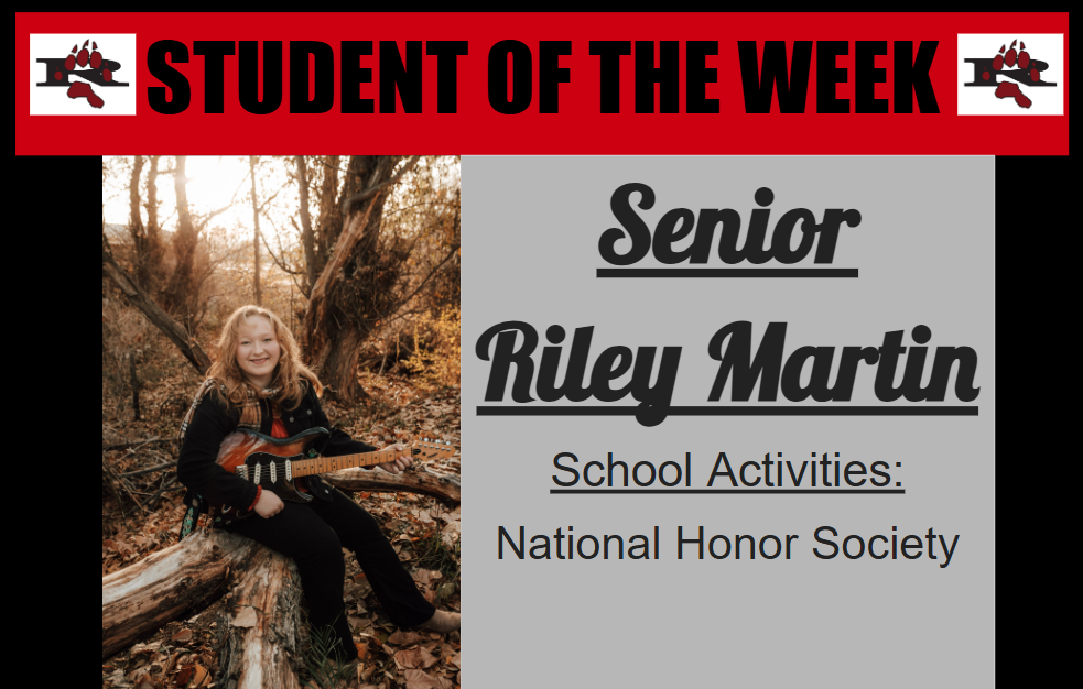 RHS Student of the Week