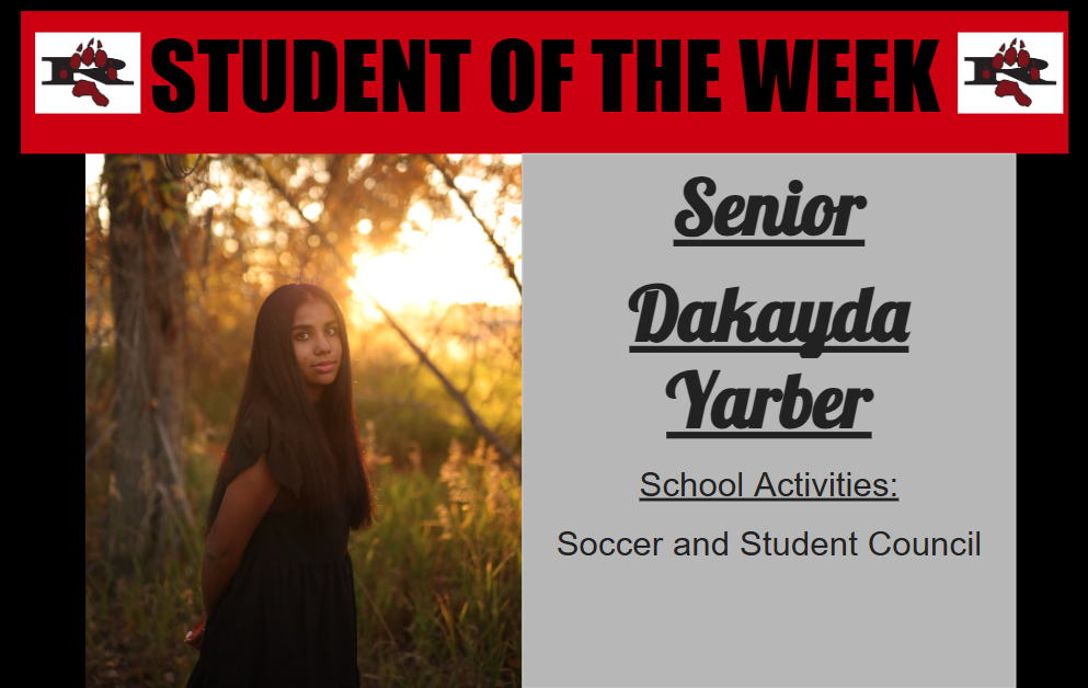 RHS Student of the Week