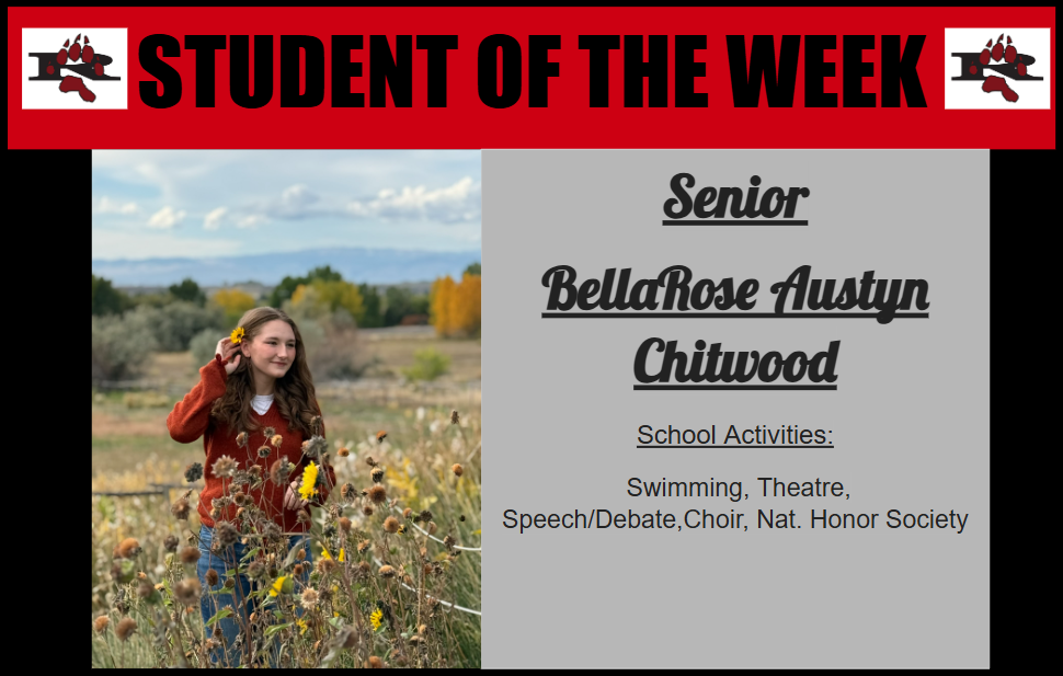 RHS Student of the Week