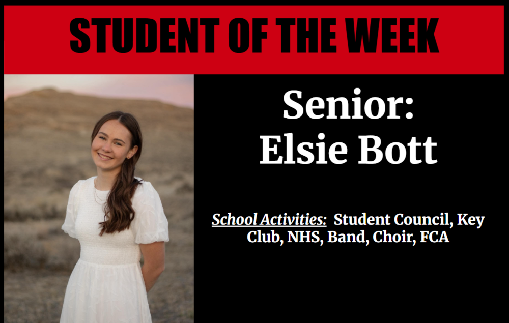 RHS Student of the Week