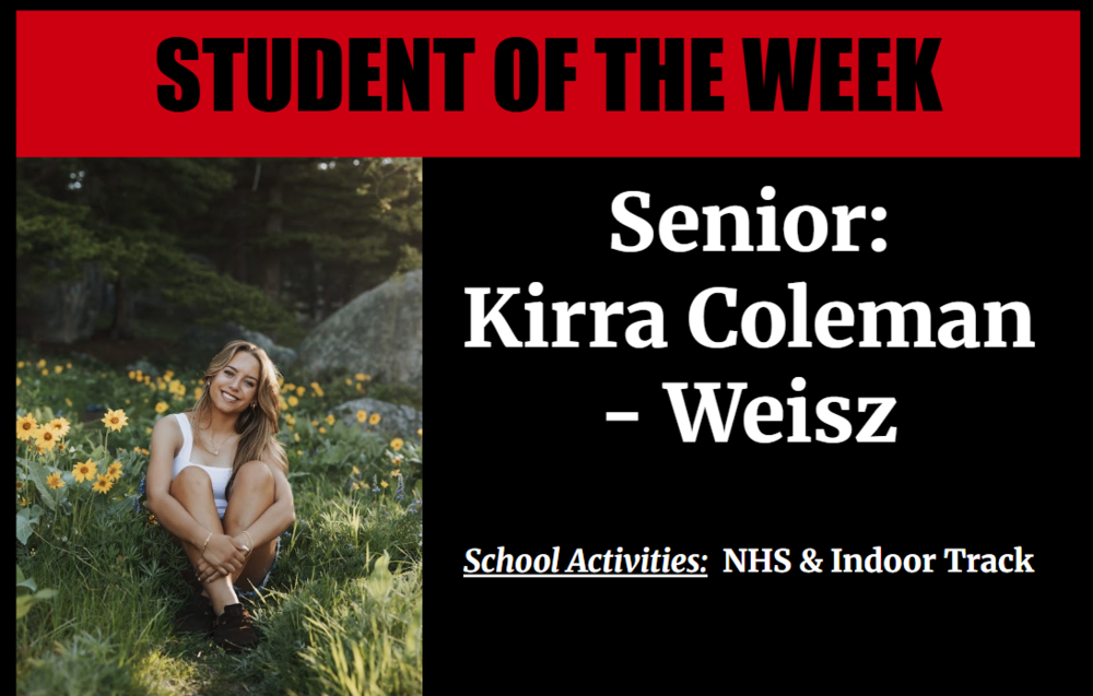 RHS Student of the Week