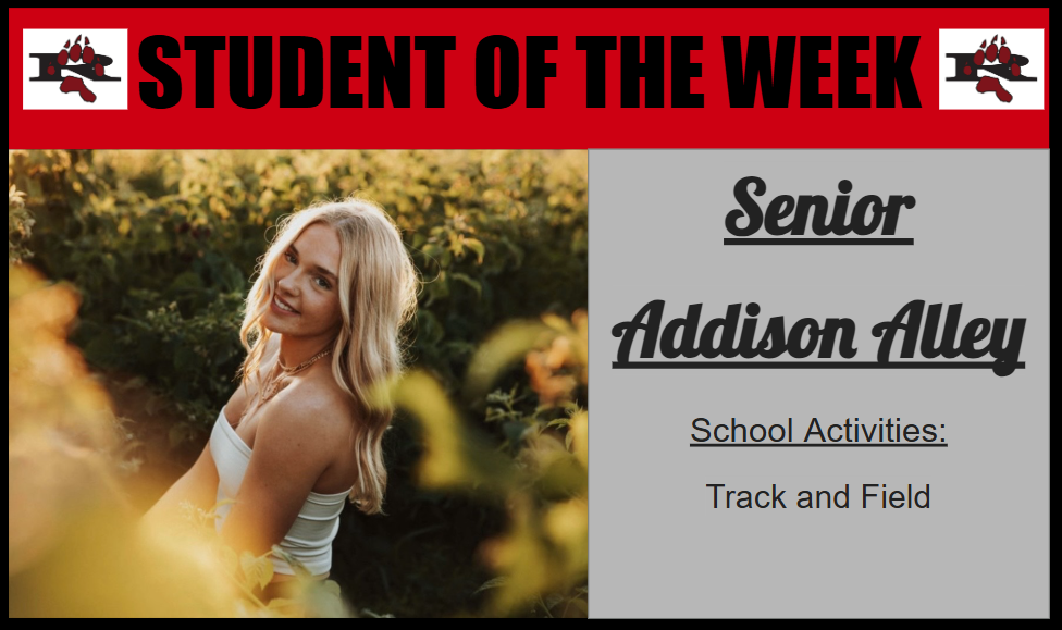 RHS Student of the Week