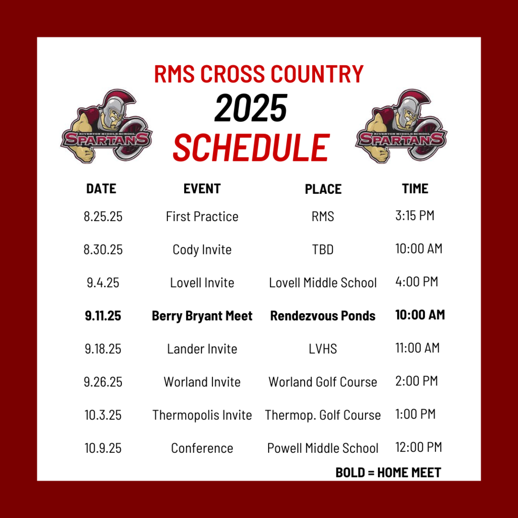 RMS Cross Country UPDATE