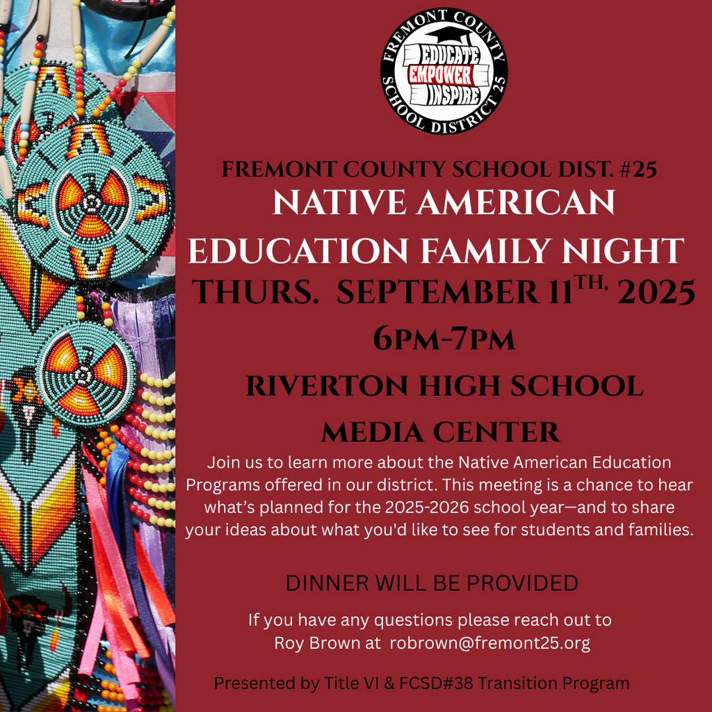 Native American Education Family Night
