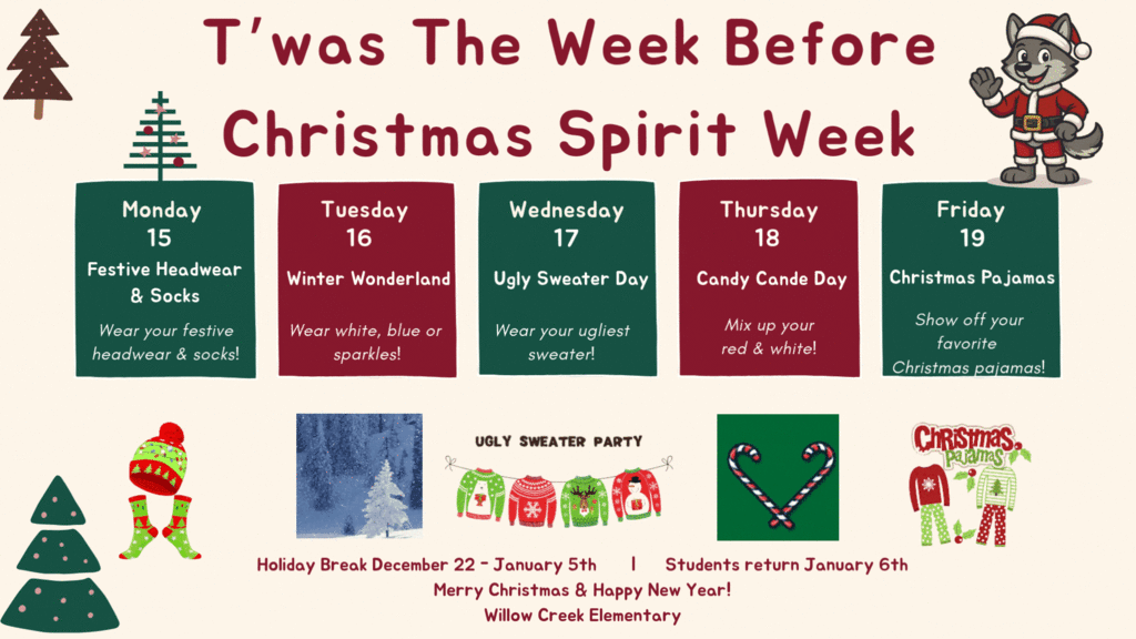 December Spirit Week