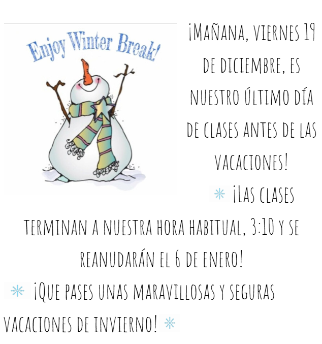 Winter Break