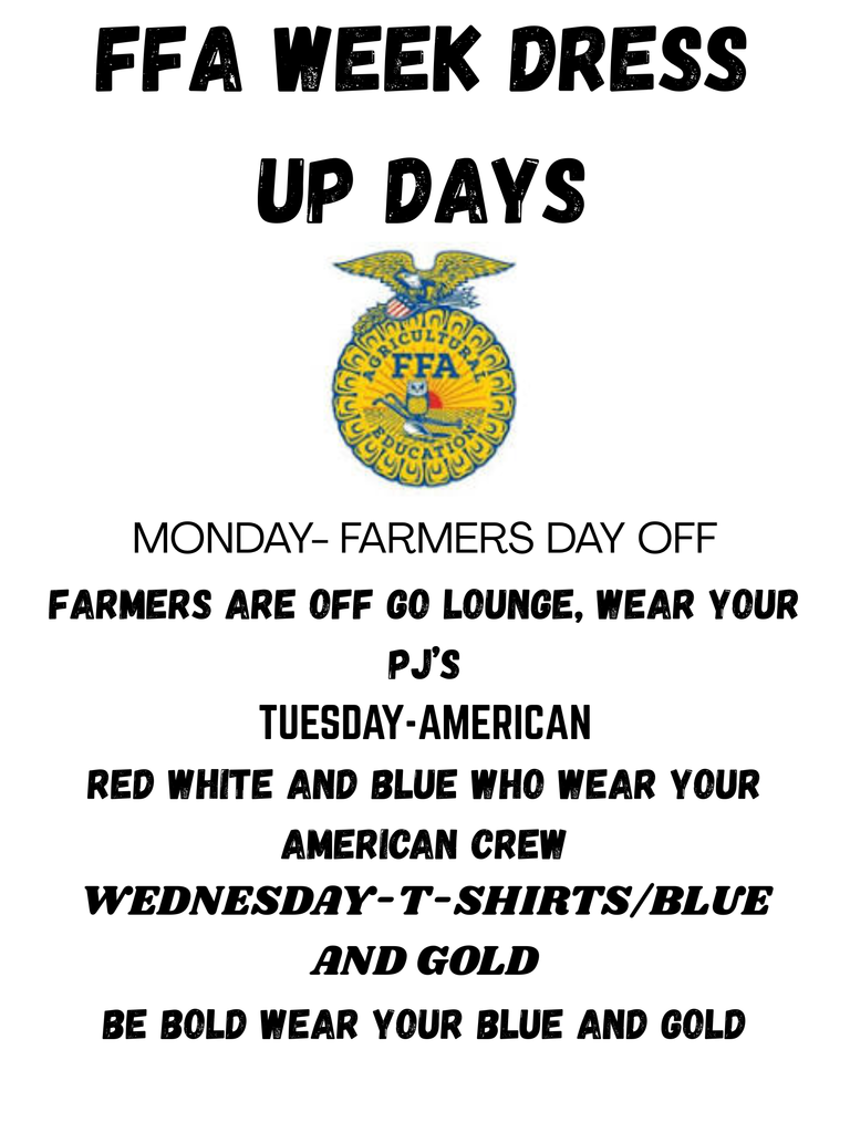 FFA Dress Up Days
