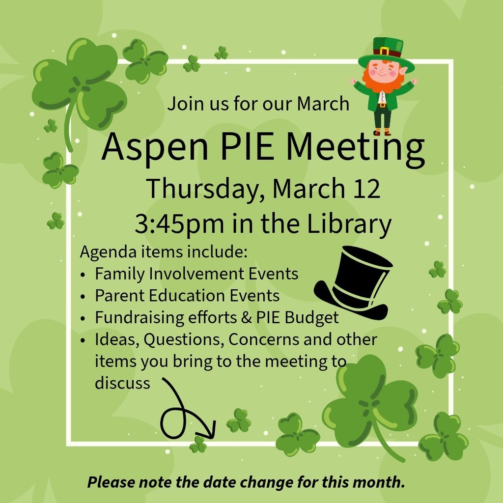 Aspen Parents in Education event for March 12