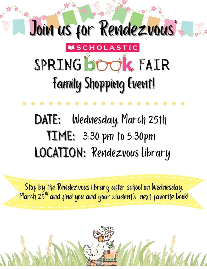 Family Night Book Fair Shopping Event