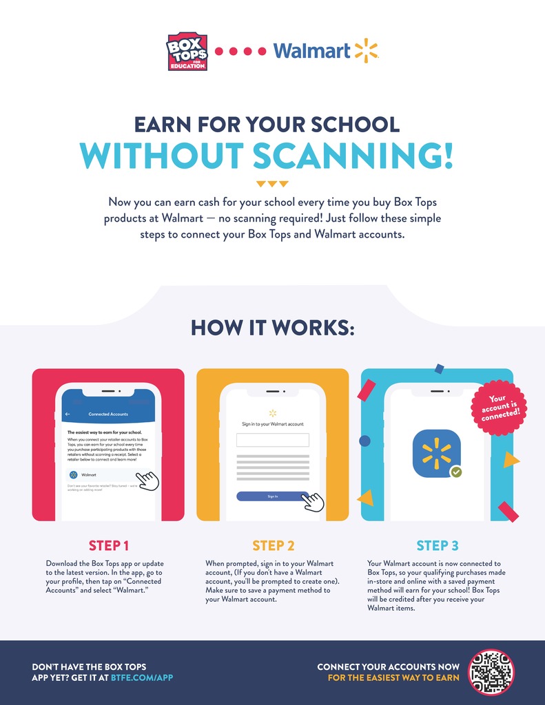 Connect to Walmart app