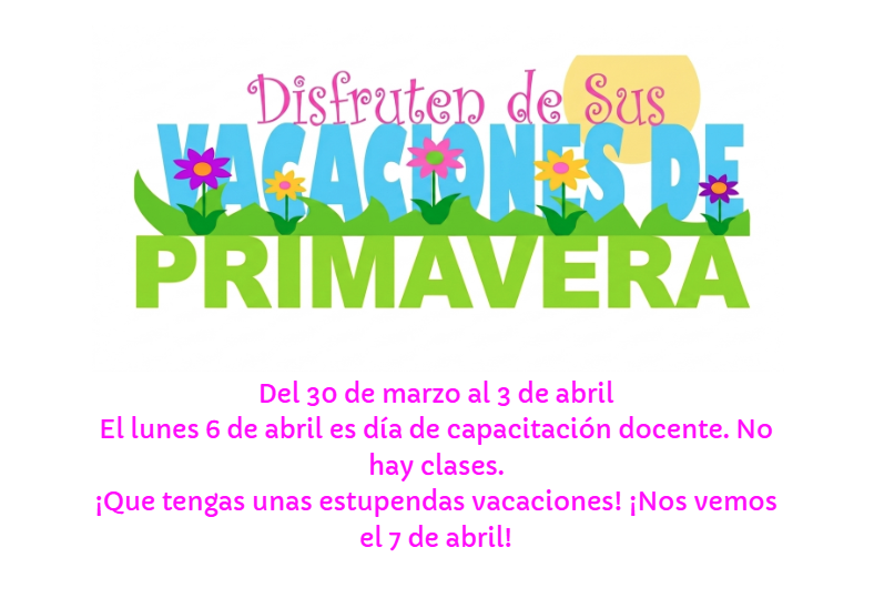 Spanish spring break