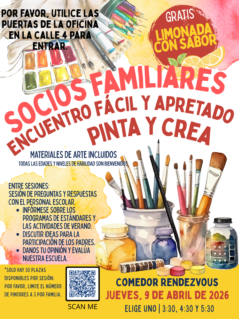 Paint and create in Espanol