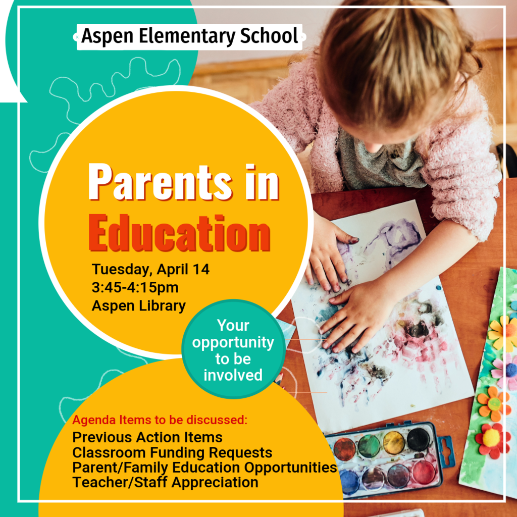 Parents in Education flyer