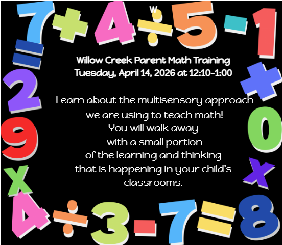 Parent Math Training