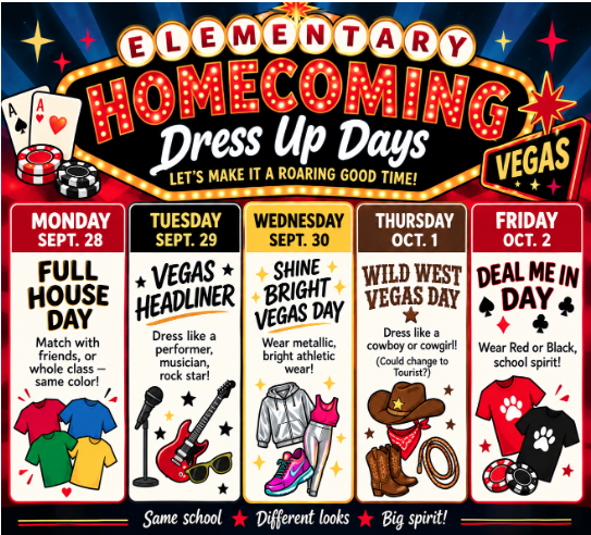 Homecoming Dress Up Week