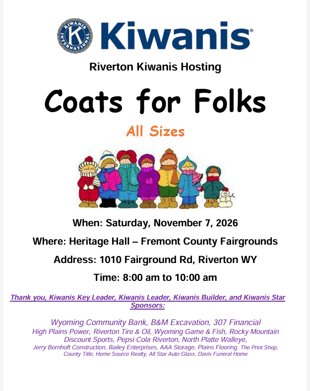 Coats for Folks