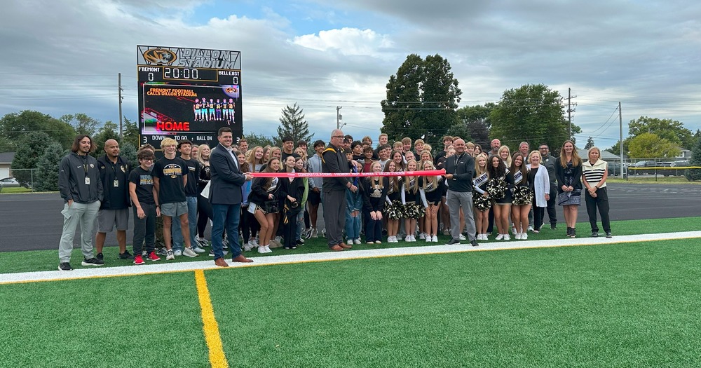 Dillon Stadium Ribbon Cutting