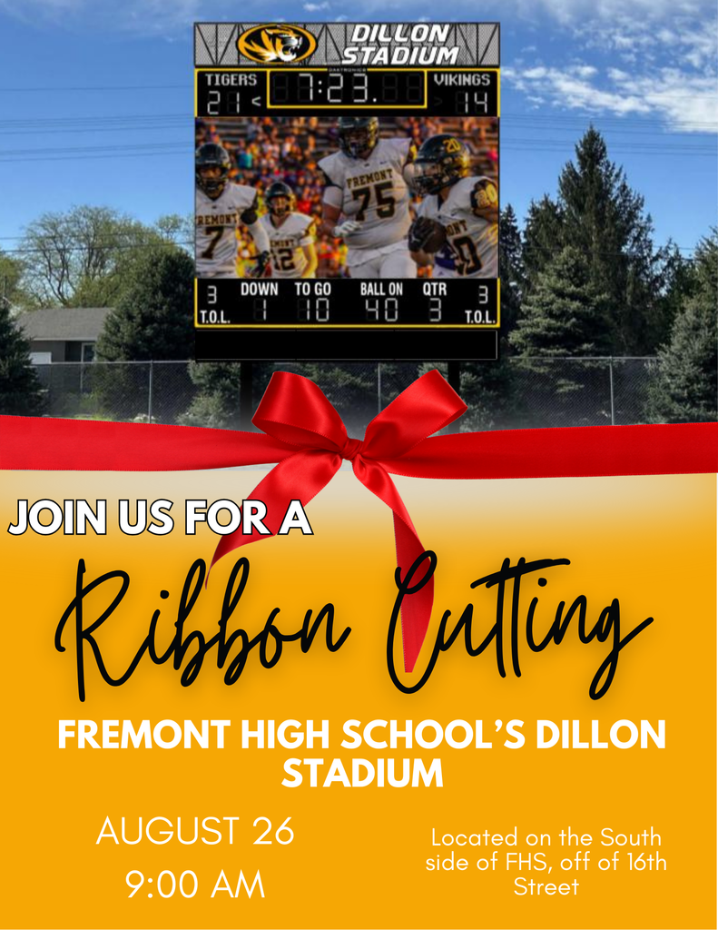 Dillon Stadium Ribbon Cutting