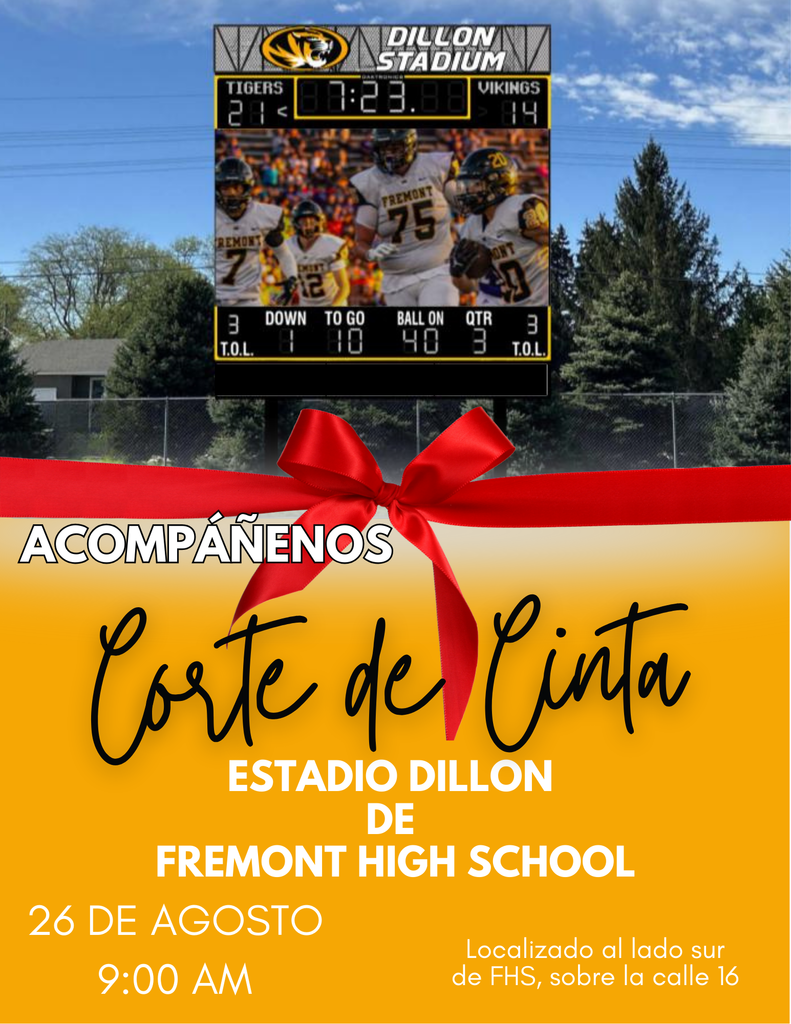 Dillon Stadium Ribbon Cutting_Spanish