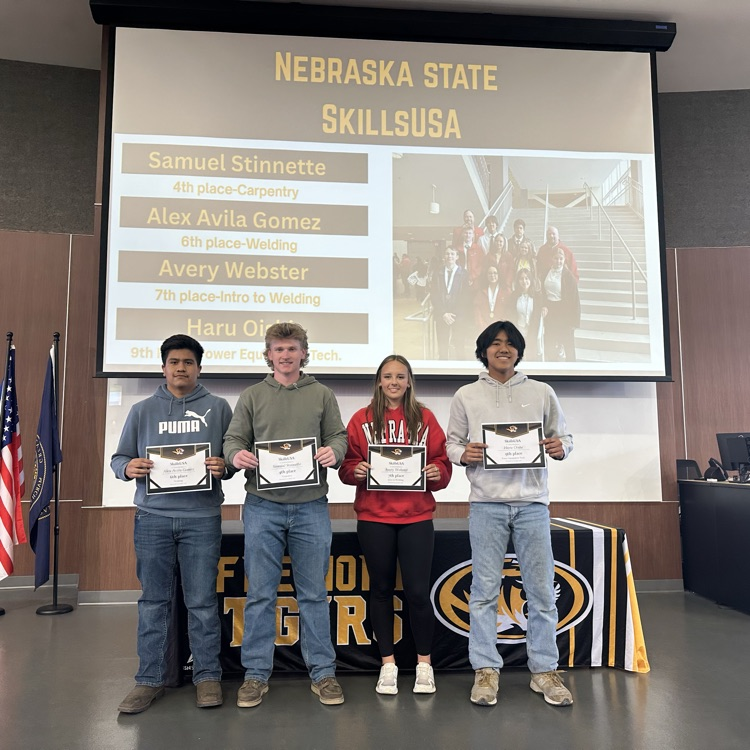 State SkillsUSA top 10 finishers