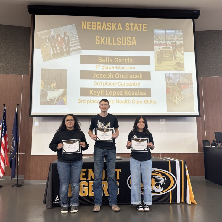State SkillsUSA top 3 finishers