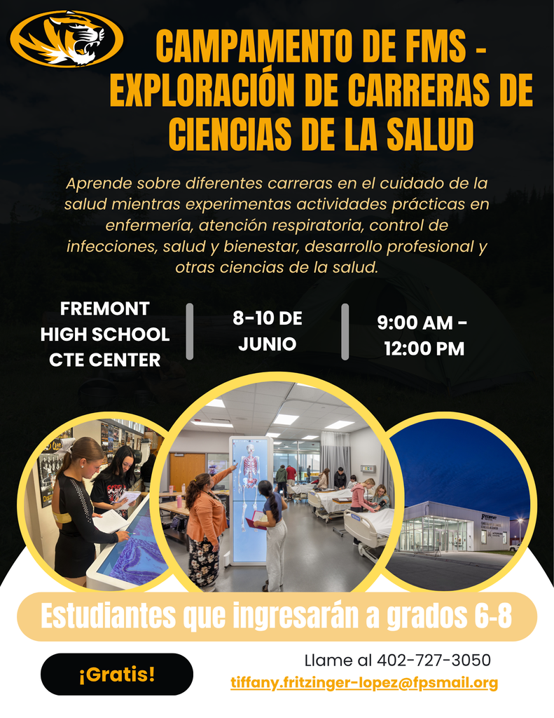 Middle School Health Science Camp - Spanish