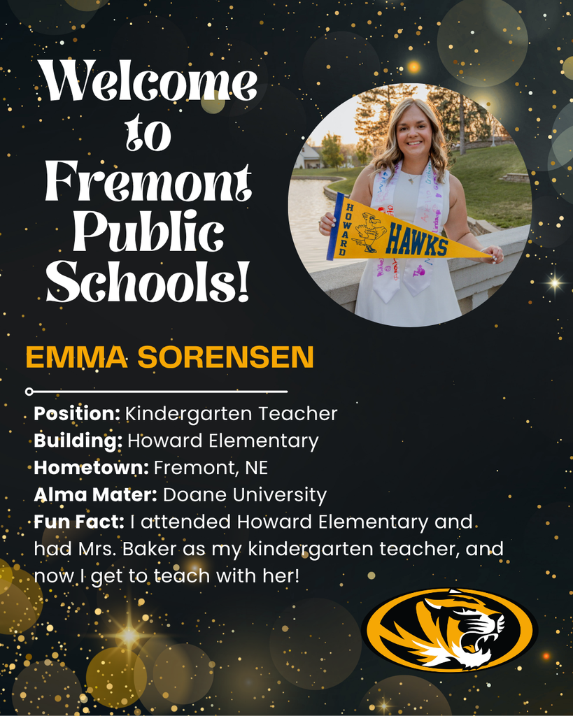 Welcome to Fremont Public Schools  Emma Sorensen