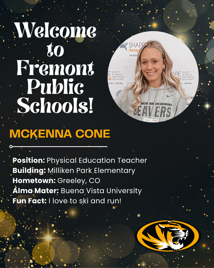 Welcome to Fremont Public Schools  McKenna Cone