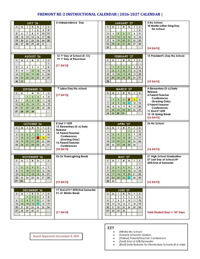 calendar