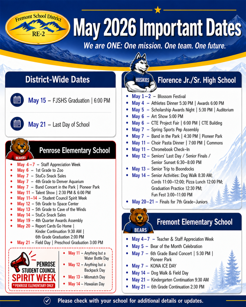 May Dates