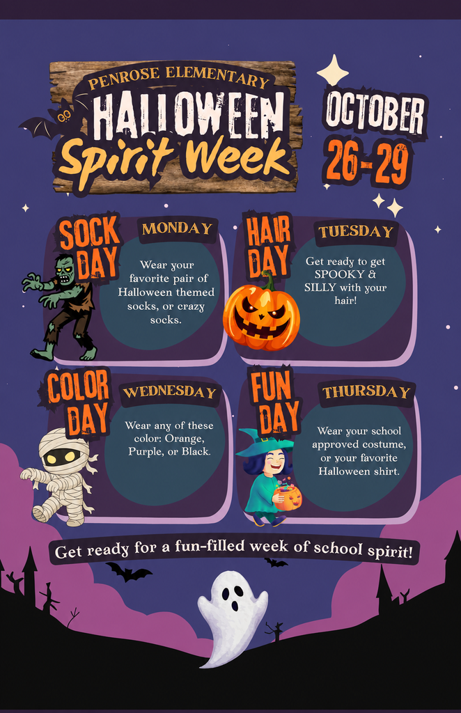 Oct. Spirit Week