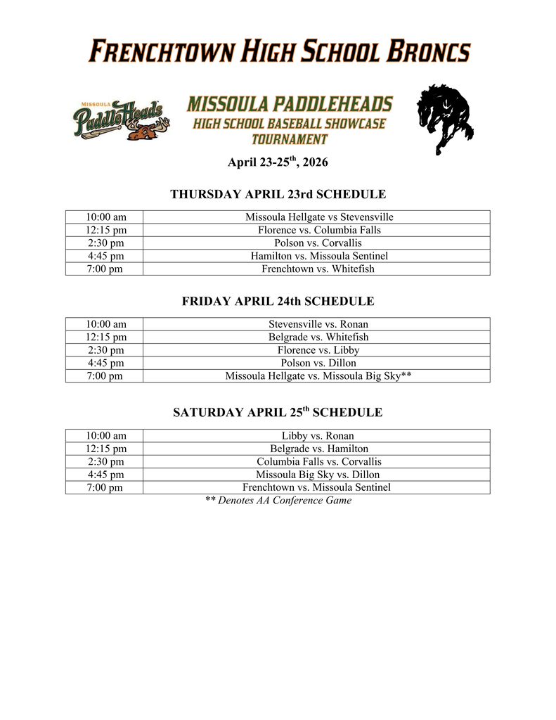 paddlehead showcase 2026 sched