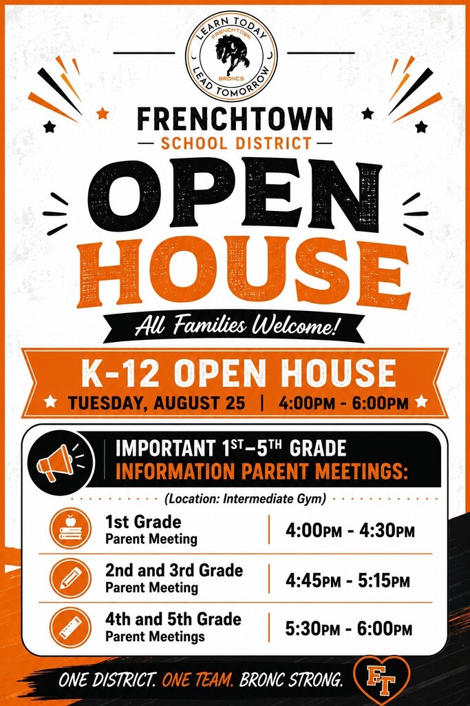 Announcement for Open House