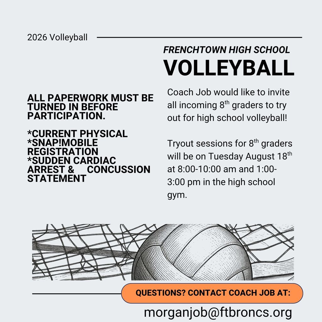 8th grade vb tryouts