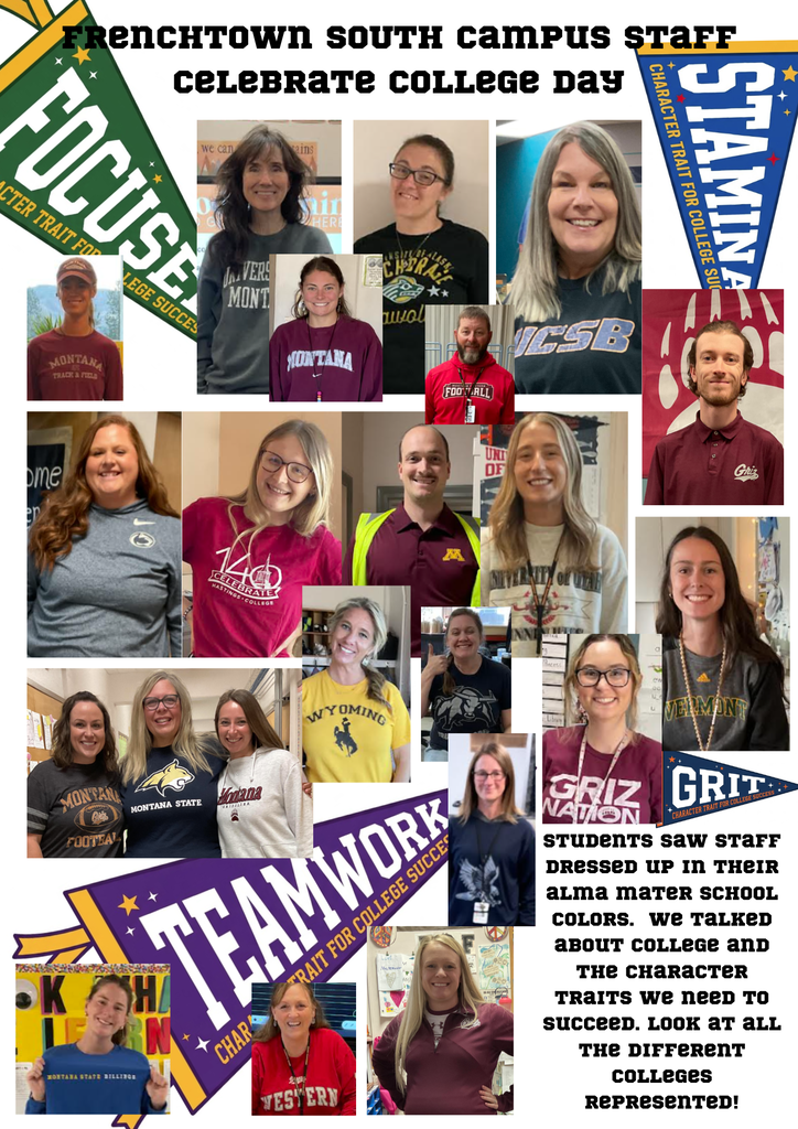 Frenchtown K5 Celebrates College Day