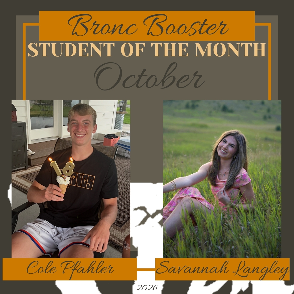 October Students of the Month