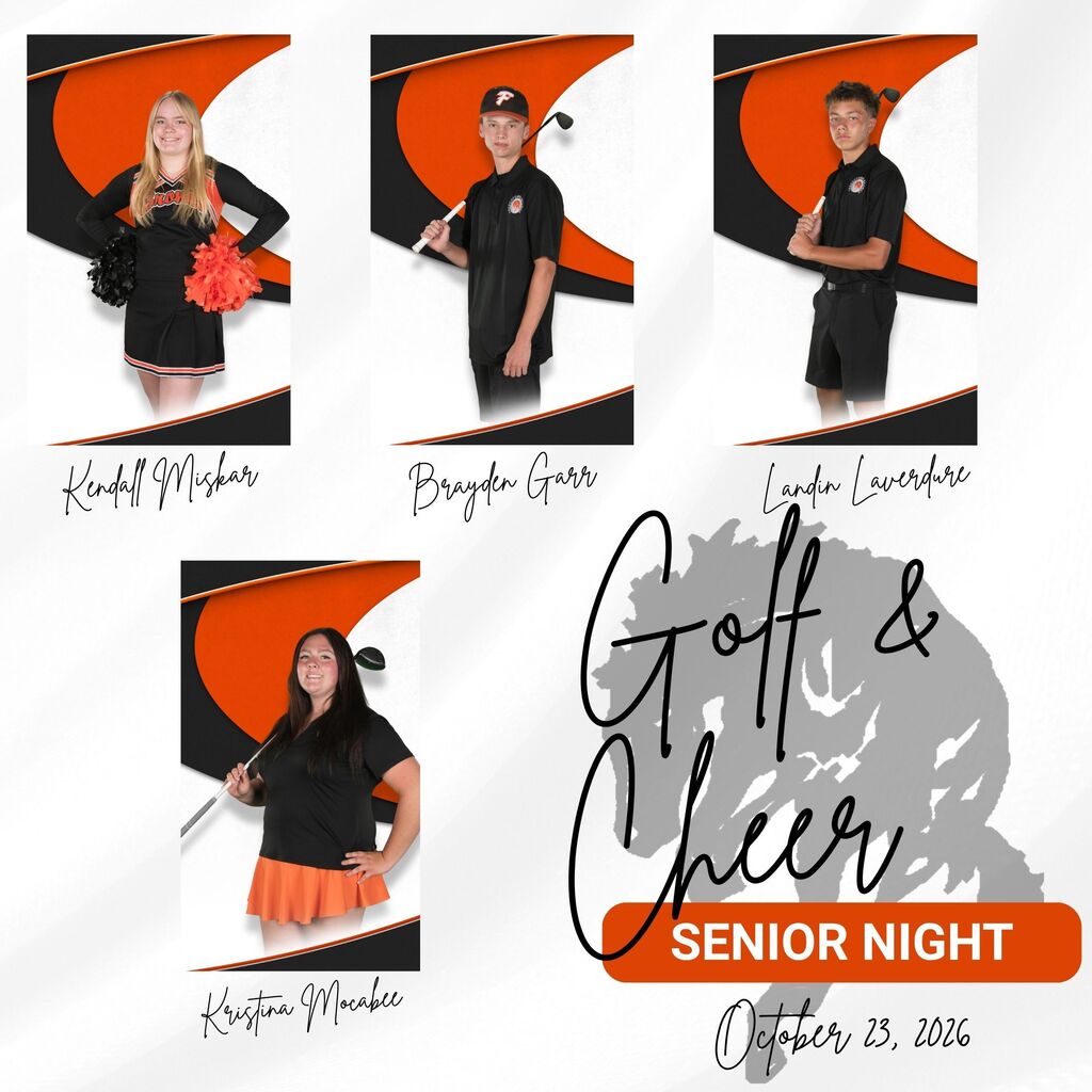 golf/cheer senior